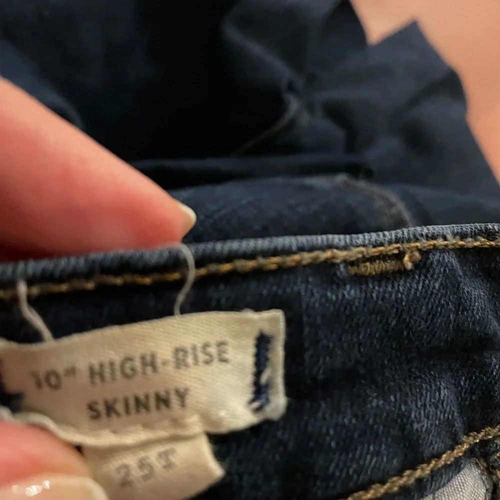 Madewell Tall 10" High-Rise Skinny Jeans in Hayes Wash Size 25 - Picture 13 of 13